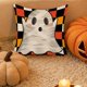 thumbnail image 4 of Funda de Cojín de Fantasma para Halloween | Material Polar | Decoración para Sofá y Cama | Gris 45X45 Cm | 1 Funda de Cojín, 4 of 6