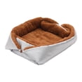 thumbnail image 4 of Cama para gatos jinwen caseta para cachorros almohadilla para dormir gris, 4 of 8