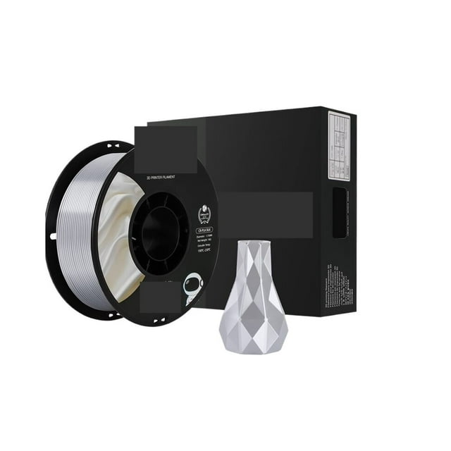 Silk PLA Filament 1.75mm 3D Printer Filament, No-Tangling Strong Bonding Overhang Performance For FDM & FFF 3D Printers ,Easy to Use