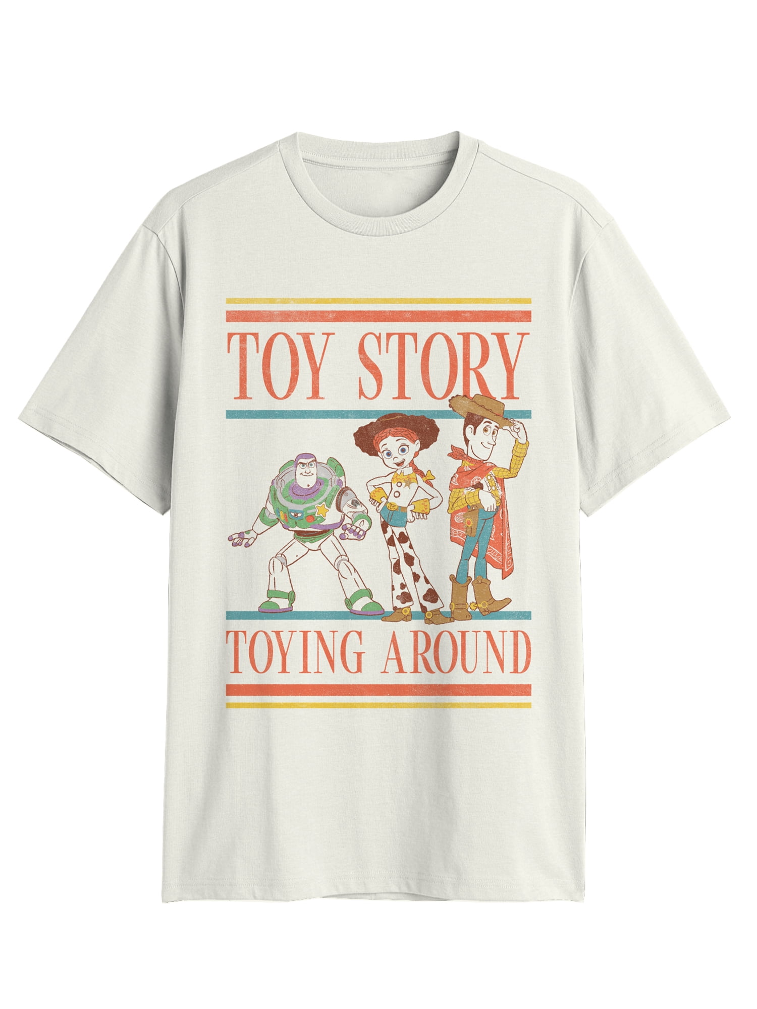 Toy Story, Men's & Big Men's Graphic Tee, Toying Around, Sizes S-3XL