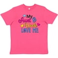 thumbnail image 3 of Inktastic My Aunt and Uncle Love Me with Hearts Youth T-Shirt, 3 of 5