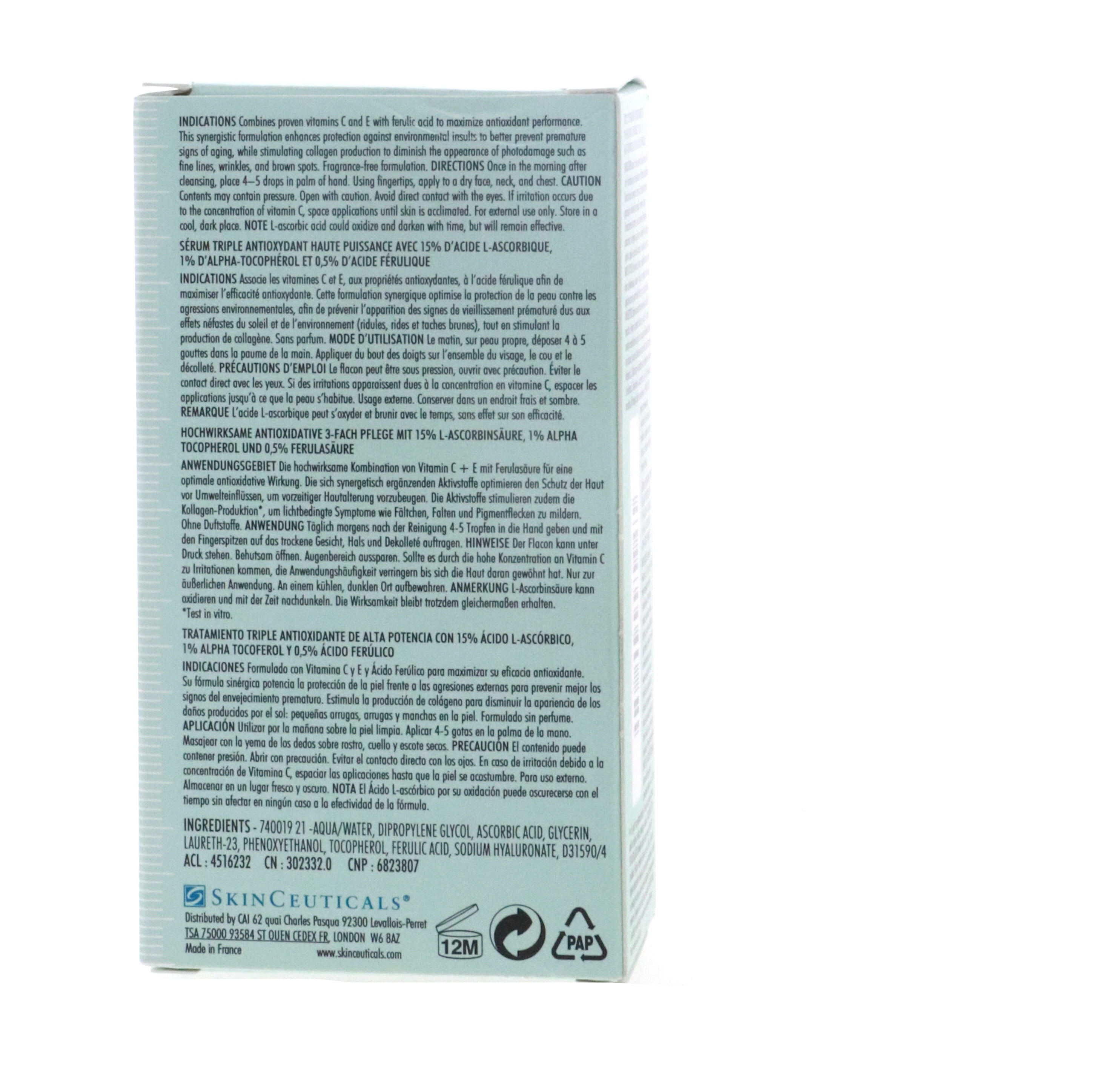SkinCeuticals C.E. Ferulic, 1 oz