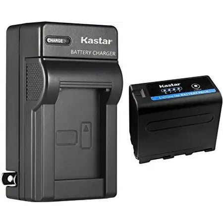 Kastar 1-Pack NP-F970PRO Battery 7.2V 8700mAh and AC Wall Charger Compatible with Son DCR-TRV120 DCR-TRV125 DCR-TRV130 DCR-TRV203 DCR-TRV210 DCR-TRV220 DCR-TRV310 DCR-TRV315 DCR-TRV320 Camera