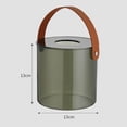 thumbnail image 4 of DOLITY Modern Paper Towel Dispenser Container Household for Bathroom Office Desk Green, 4 of 4