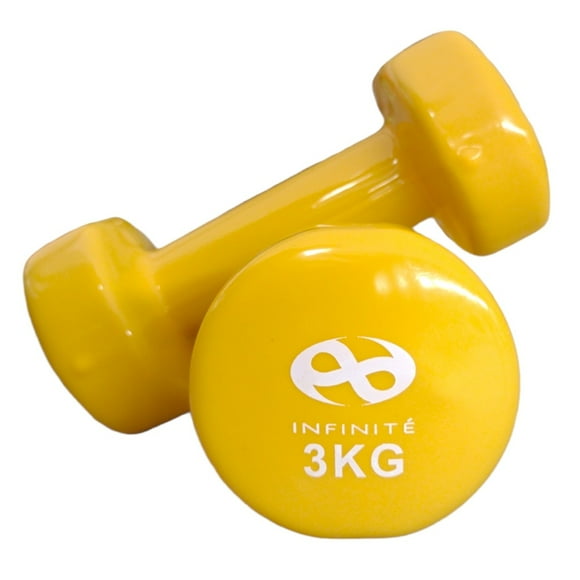 Par de Mancuernas Profesionales forro de Vinil 3kg