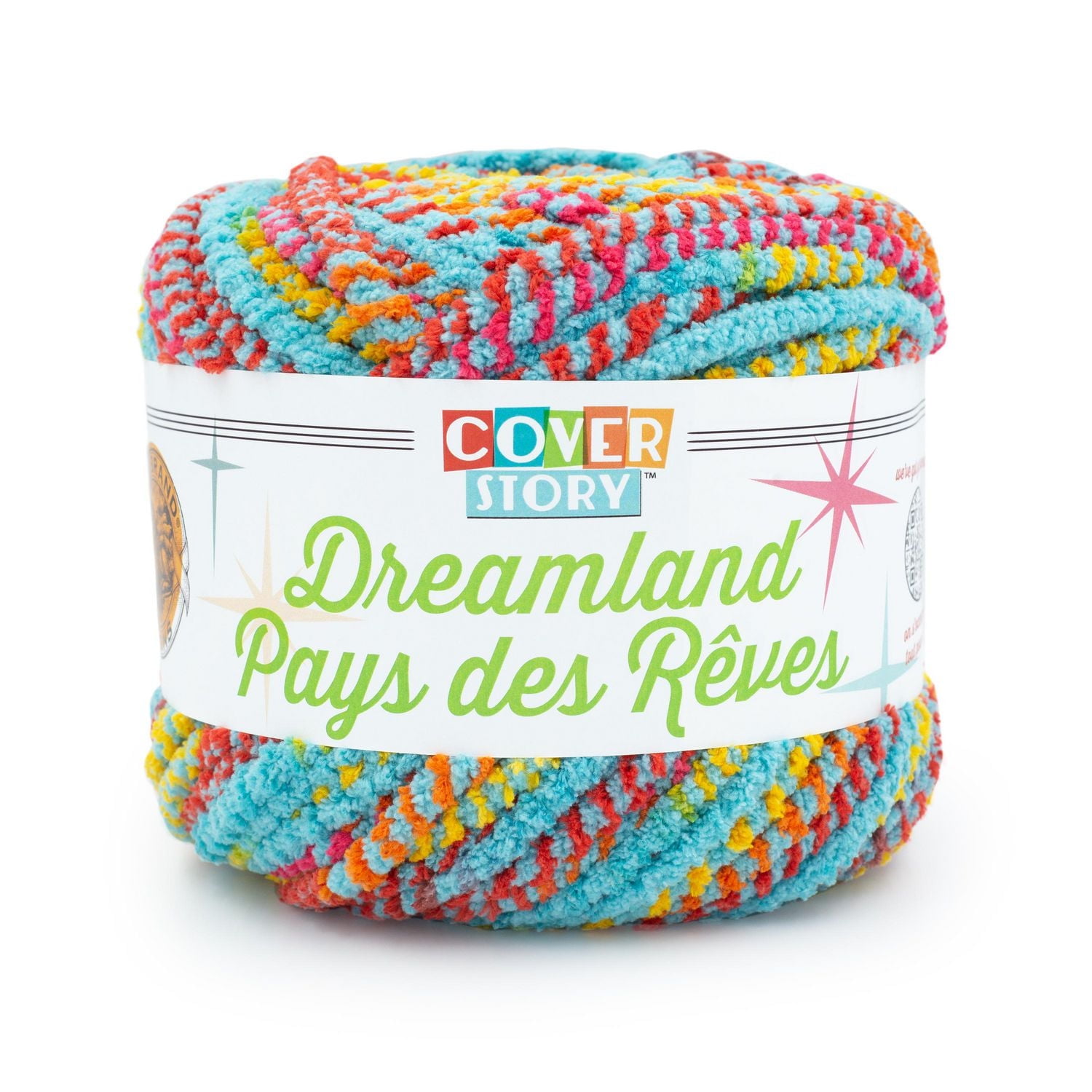 Lion Brand Cover Story™ Dreamland Yarn #6 Bulky Yarn 300g/135m 1 Ball