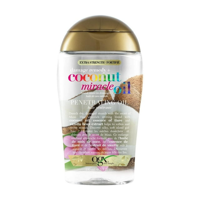 OGX Extra Strength Damage Remedy + Coconut Miracle Penetrating Oil