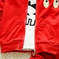 thumbnail image 3 of Spring and Autumn Boys' Baby Clothing Set Fashion Printed Cotton Top+Pants Three-piece Boys' Newborn Children's Clothing Set, 3 of 5