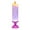 Hot Pink-321, variant on Christmas Candle, Crystal, Decoration, LED Flame No Wax, for Holiday Gift Exchange, Plastic Candle Ornament | Blue KTFgvq
