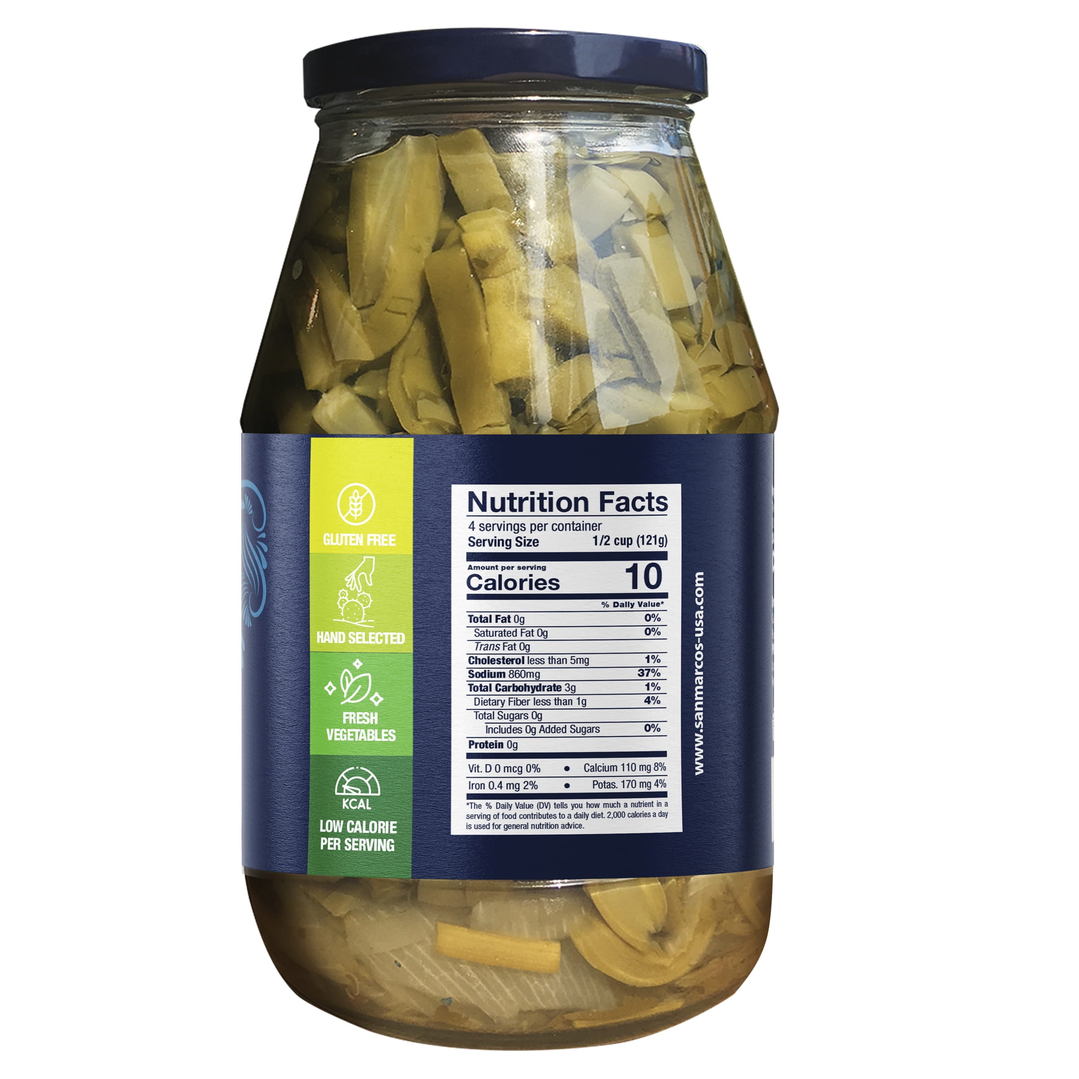 San Marcos Natural Tender Cactus 29oz Shelf Stable Jar