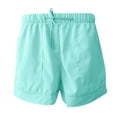 thumbnail image 4 of uublik Lounge Shorts Women Plus Size Summer with Pockets Super Soft Casual Shorts Sky Blue, 4 of 4