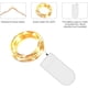 thumbnail image 2 of Guirnalda de luces LED a pilas - 12 piezas 2M 20LED Micro luces de hadas Alambre de cobre IP65 Guirnalda LED decorativa impermeable para interior, Navidad, exterior, fiesta, boda, multicolor brillar Electrónica, 2 of 5