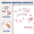 thumbnail image 5 of Lockways Dry Erase Board 35" x 23", Magnetic Whiteboard for Wall, Aluminium Frame Wall mounted Whiteboard for Home, School, Office, 5 of 8