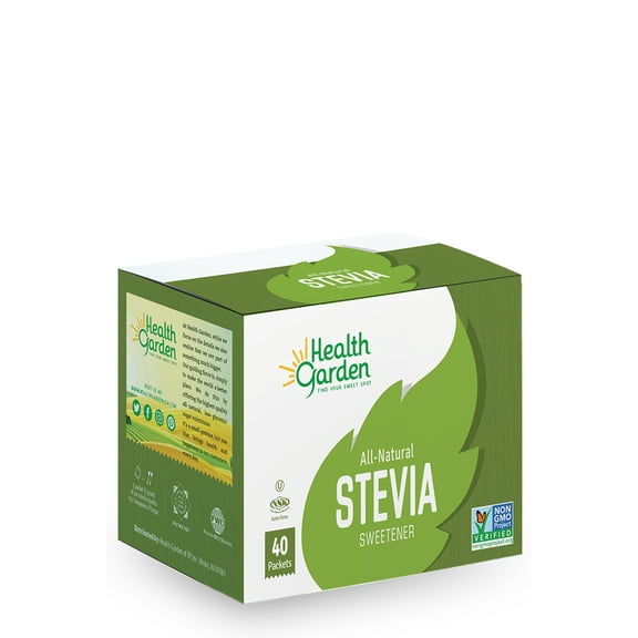 Health Garden All Natural Stevia Sweetener, 40.0 CT