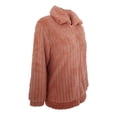 thumbnail image 2 of Women's Full Zip Long Sleeve Lapel Fleece Jacket, 2 of 9