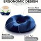 thumbnail image 4 of Cojín Donut Cómodo Sin Acolchado Para Aliviar La Presión En El Coxis Y La Espalda Para Mujer, 4 of 4