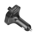 thumbnail image 2 of compatible Bluetooth FM Transmitter Car Charger with USB and USB-C Port, Black_Perfect Gift, 2 of 5