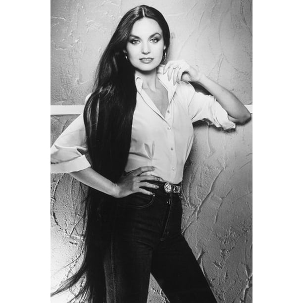 Crystal Gayle 24x36 Poster long flowing hair - Walmart.com