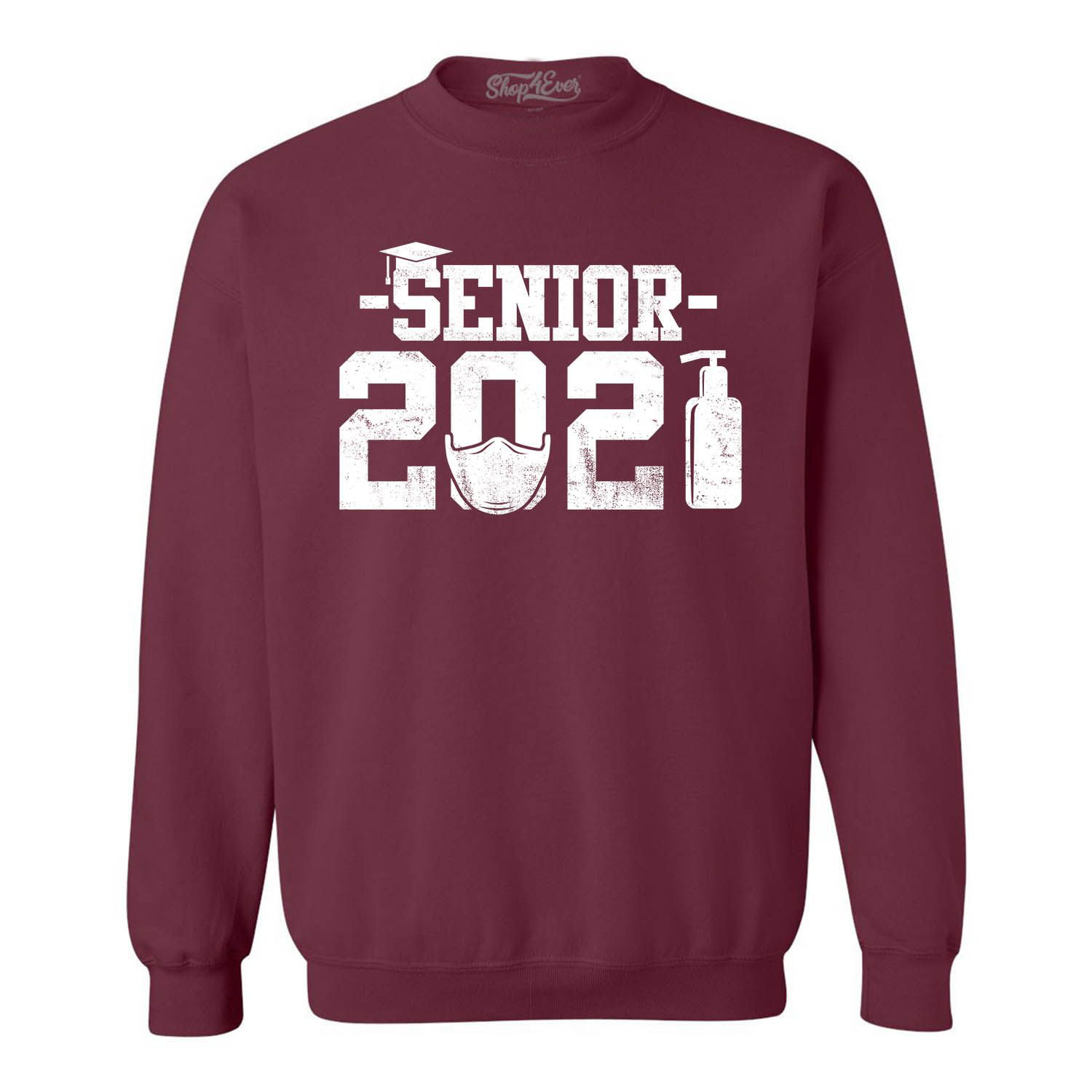 Shop4Ever Senior 2021 Crewneck Sweatshirts
