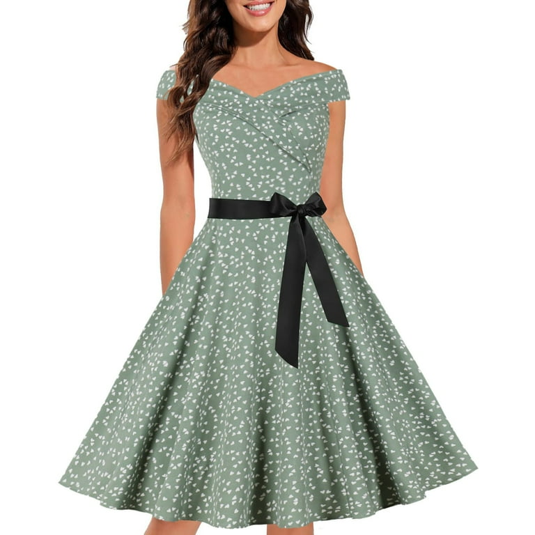 1950s wedding guest dresses deals
