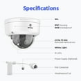 thumbnail image 3 of ANNKE 4K PoE 4Pcs Outdoor Security Camera, Color Night Vision, Built-in Mic, Home IP Camera with 2.8mm～12mm Lens, IP67 & IK08 Vandal-Proof, Up to 512GB Storage, 3 of 15
