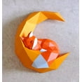 thumbnail image 1 of Moon Fox, Diy Papercraft Templates Wall Decor Art Piece Of Paper Ornament, Geometric Paper Craft Origami, No es un modo terminado JFHHH pequeña, 1 of 5