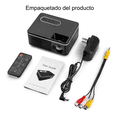 thumbnail image 5 of Proyector Profesional Portátil Led Hd 1080p Multipuerto 110v Negro, 5 of 5