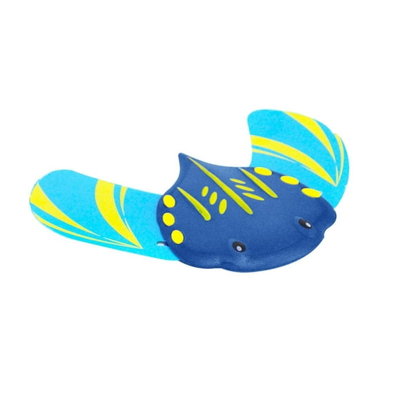 Water Powered Devil Fish Underwater Glider Swimming Pool Toy, Adjustable Fins for Ocean Beach Party Fun, Bath Time Activity for Pool Games