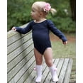 thumbnail image 3 of Jefferies Socks Girls Socks, 2 Pack Knee-High Pom Pom Bow Rib Cotton, Sizes S-L, 3 of 4