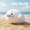 thumbnail image 3 of Chubby Seal Stuffed Animal Doll Cute Plush Stuffed Sea Lion Pillow Soft Seal Plush Toy Birthday Gift, 3 of 9