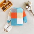 thumbnail image 4 of Posijego Chandails pour Tout-Petits Garçons Filles Tricot Col Rond Automne Hiver, 4 of 7