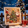 thumbnail image 3 of Lypsnake DIY Christmas Pearl Art Kit, 3D Bead Mosaic Art Craft Painting, Creative Handmade Art Supplies For Adults Xmas Wall Decor & Holiday Gift Giving, 3 of 6