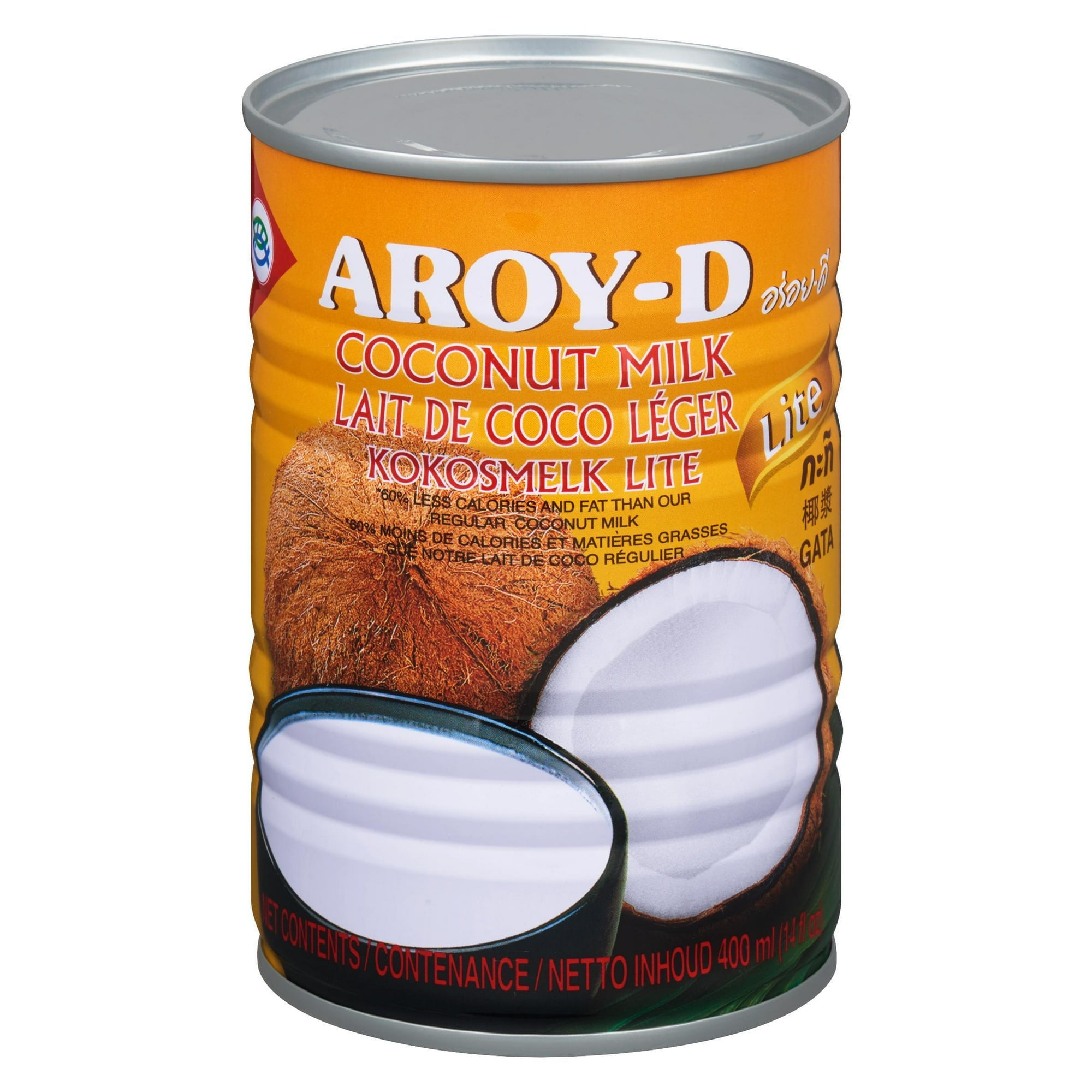 Aroy-D Coconut Milk Lite (400mL), Aroy-D Coconut Milk Lite (400mL)