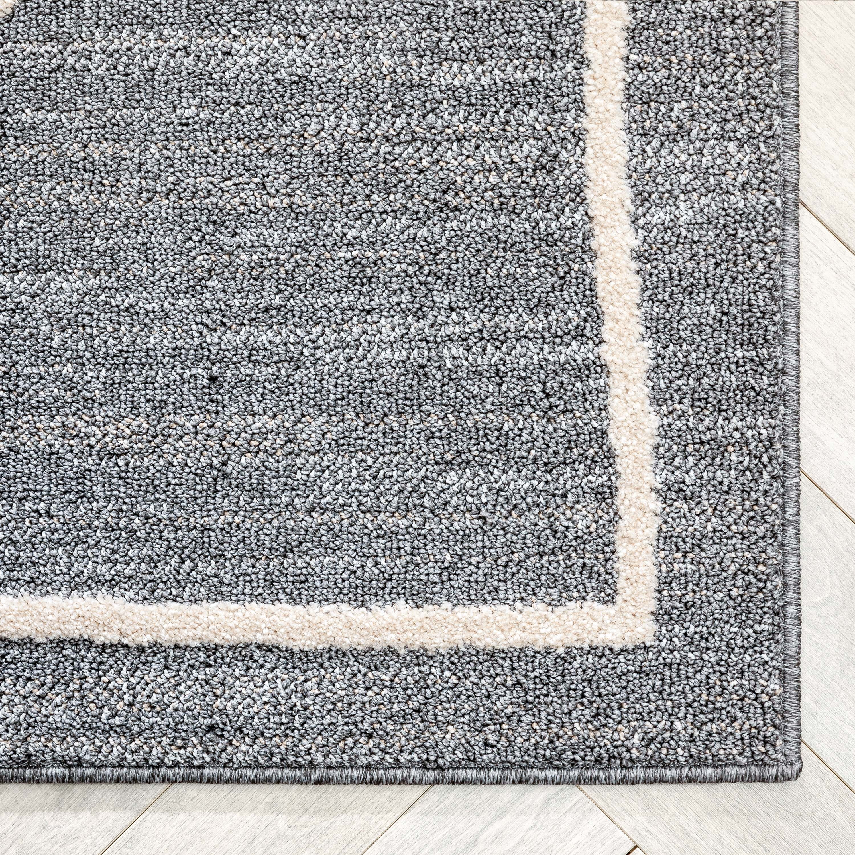 Well Woven Harlow Cora Moroccan Lattice Trellis Grey 5'3" x 7'3" Area Rug