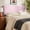 Black, variant on Virtu Queen Headboard No Tools Required Peel and Stick Upholstered Velvet Bed Headboard Only, Off -White