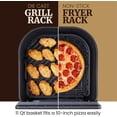 thumbnail image 3 of Elite Cuisine EAFL1000 11.5 QT Indoor Grill & Air Fryer Oven, 3 of 5