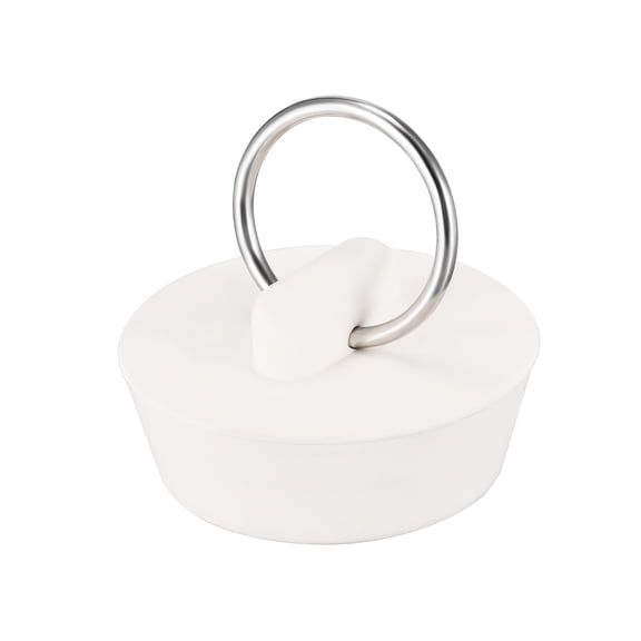Unique Bargains Rubber Sink Plug Drain Stopper Hanging Ring Kitchen Fit 1-1/8" to 1-1/4" Drain