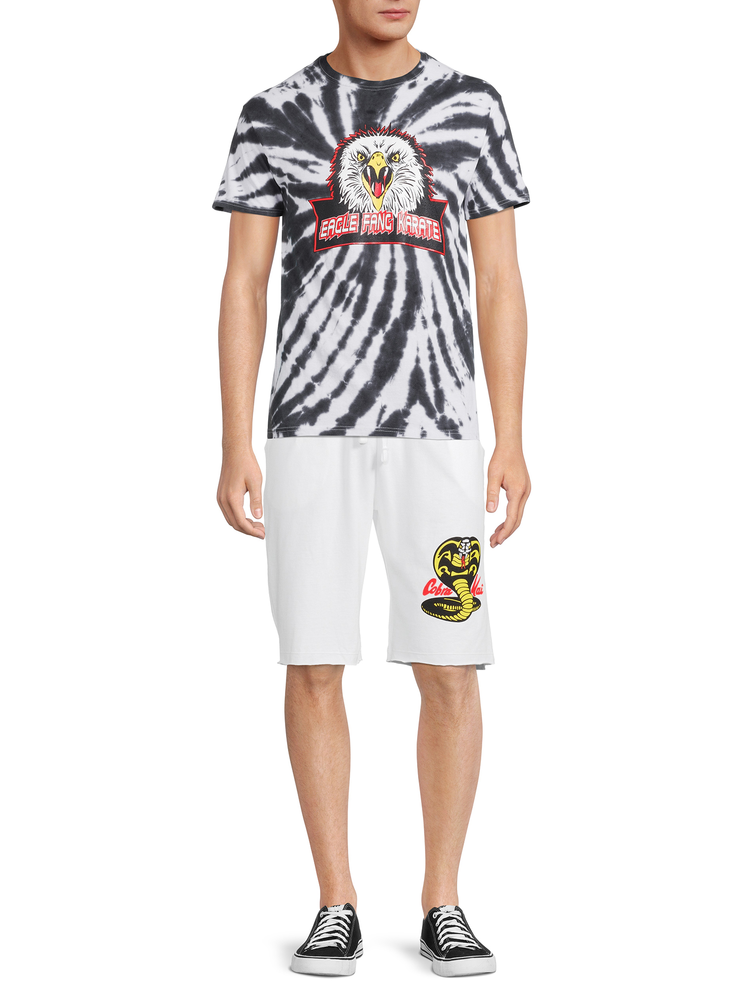 Cobra Kai Men's & Big Men's Eagle Fang Graphic Tee