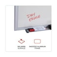 thumbnail image 4 of Universal Melamine Dry Erase Board, 60" x 36", Satin-Finished Aluminum Frame, 4 of 8