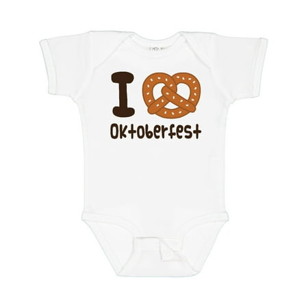 

Inktastic I Love Oktoberfest Gift Baby Boy or Baby Girl Bodysuit
