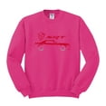 thumbnail image 2 of Wild Bobby, SRT Silhouette Street Racing Viper, Cars and Trucks, Unisex Crewneck Graphic Sweatshirt, Fuschia, XX-Large, 2 of 4