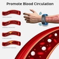 thumbnail image 3 of Pulsera moldeadora corporal XINYU de titanio con terapia iónica ajustable para hombres y mujeres 2 piezas, 3 of 7