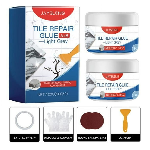 Herramientas para el hogar, Herramientas de jardinería, Mejoras para el hogar, Pegamento universal Super Glue, Pegamento plástico fuerte para resina, cerámica, metal, vidrio, gel restaurador de 100 ml