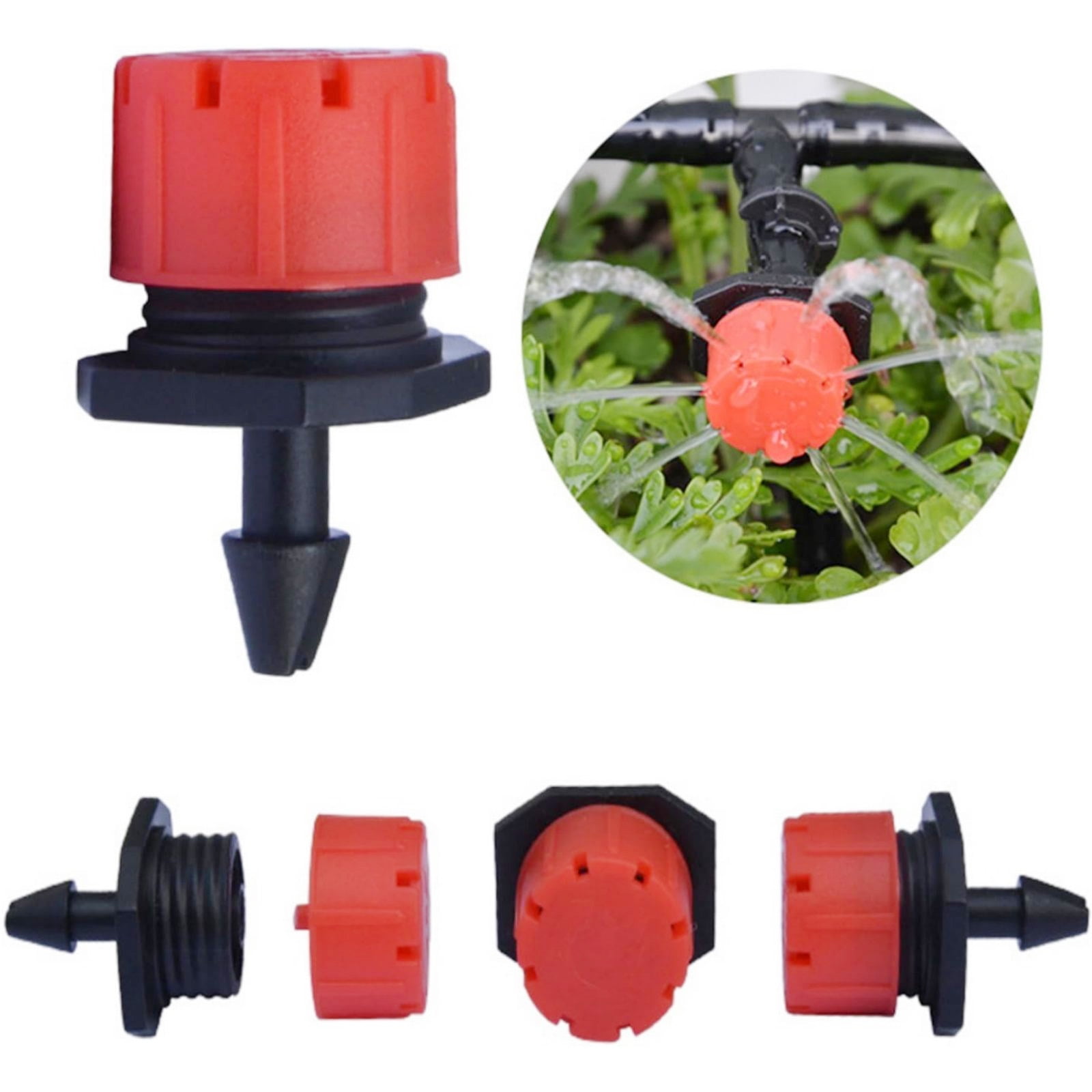 200pcs Adjustable Emitter Dripper Micro Drip Irrigation Sprinkler Watering System TAPDRA Accessory Part