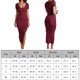 thumbnail image 2 of Vestidos de playa para mujer transpirables con cuello en V vestidos casuales para cóctel (vino rojo XL) FLhrweasw Para estrenar, 2 of 9