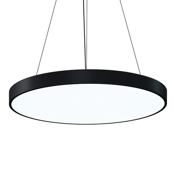 Sonneman 3745.25 Pi 30" Wide Led Suspension Pendant - Black