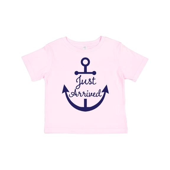 Inktastic Just Arrived nautical anchor Boys or Girls Toddler T-Shirt