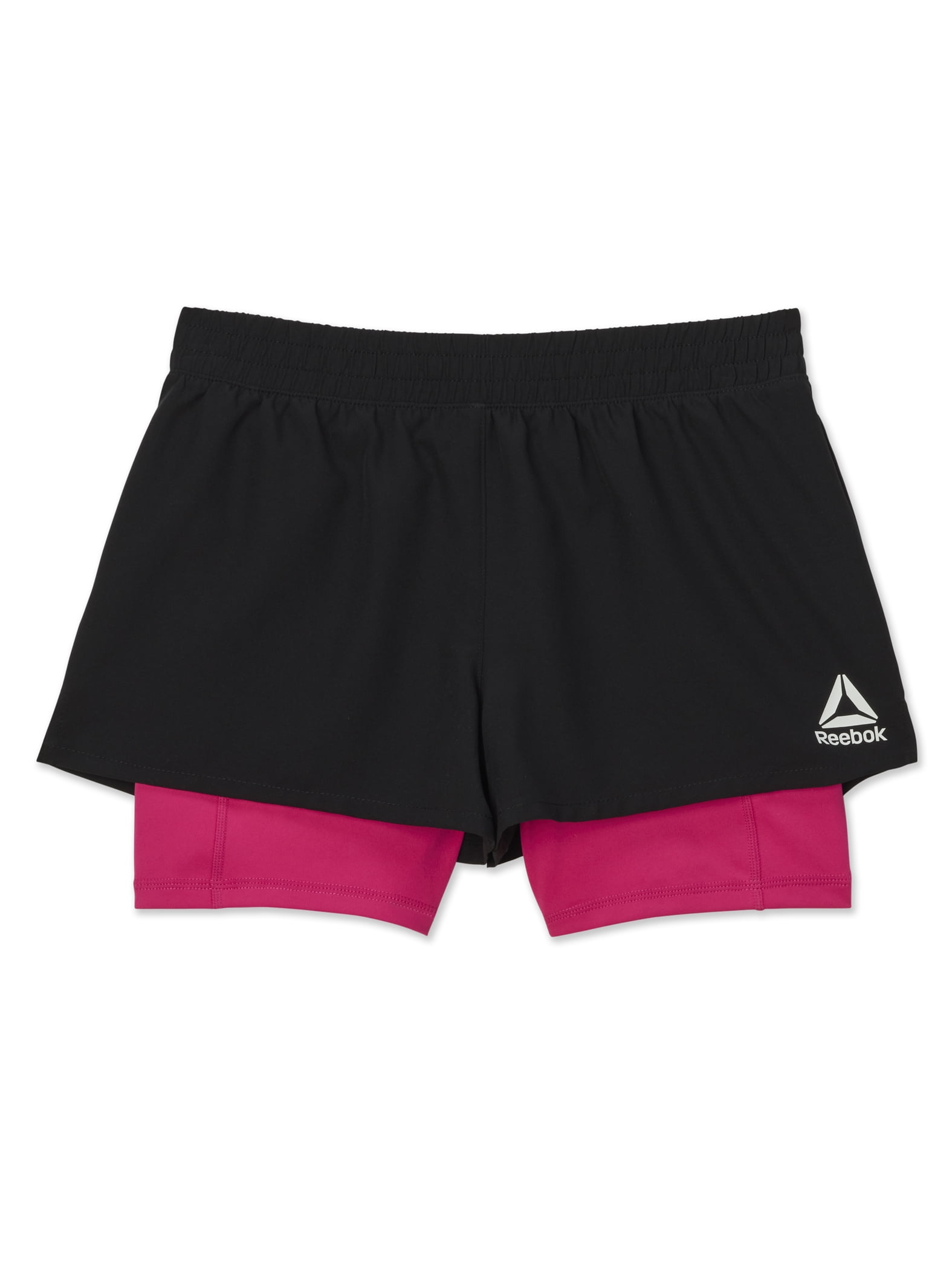 Reebok Girl's Athletic Compression Woven Run Short, Sizes 4-18