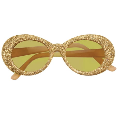 Loftus Fancy Glitter Rock Star Sunglasses, Assorted, One Size