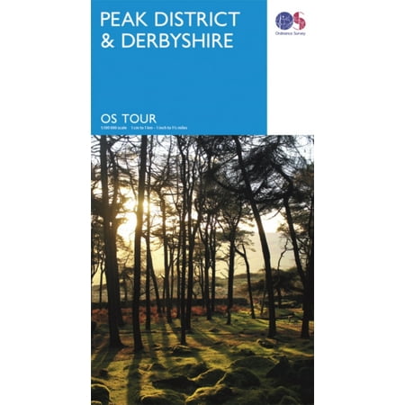 Tour Peak District & Derbyshire (OS Tour Map) (Best Places To Go In Peak District)